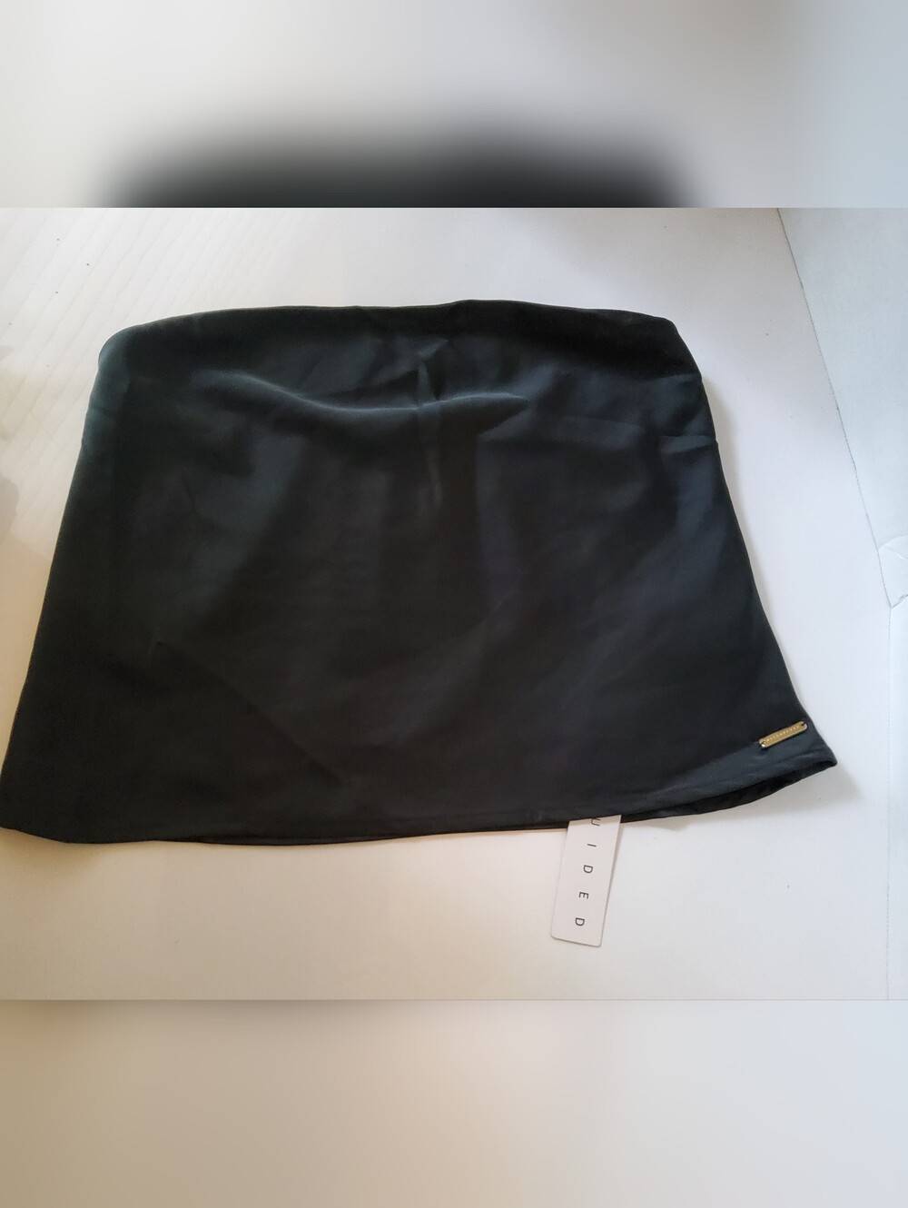 Missguided Black Strapless Top-NWT